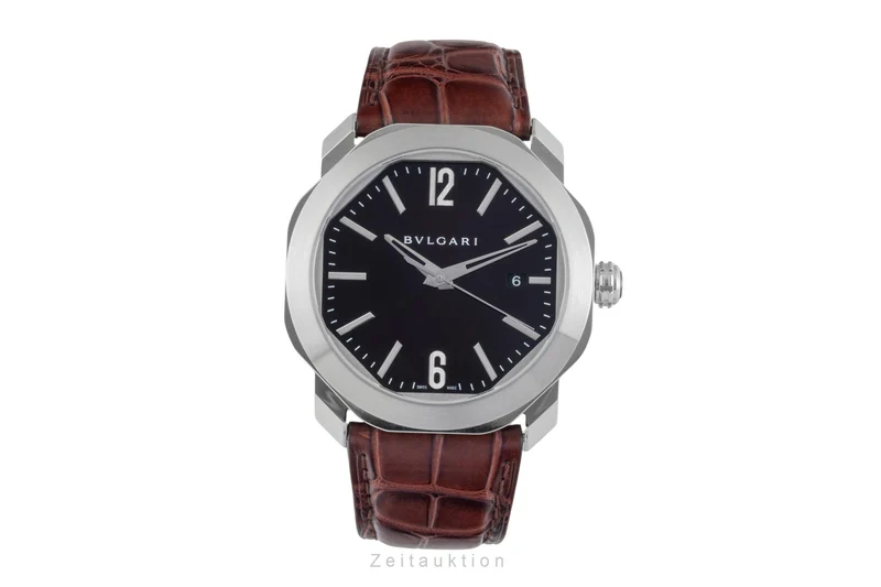 Bvlgari Octo Roma steel automatic men's watch 102705 OC 41 S LP: 7900EUR [2506124]