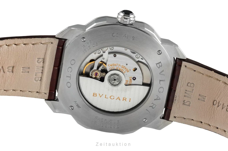 Bvlgari Octo Roma steel automatic men's watch 102705 OC 41 S LP: 7900EUR [2506124]