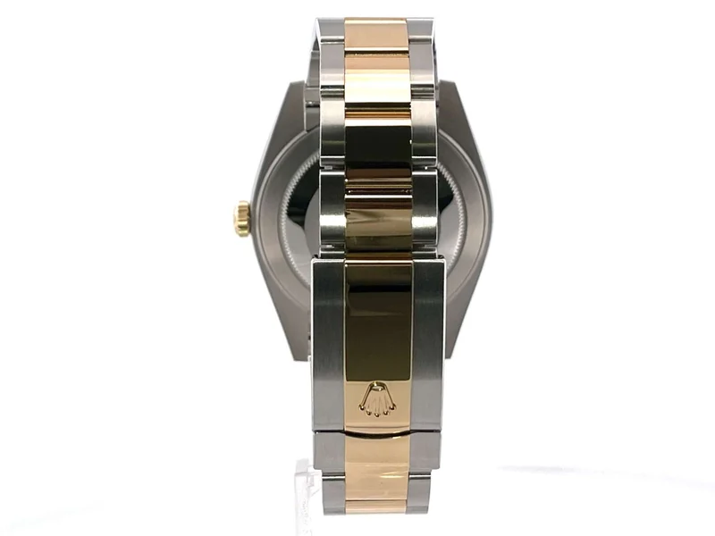 Rolex Datejust 41 Edelstahl Gelbgold 126333 Weiß Index