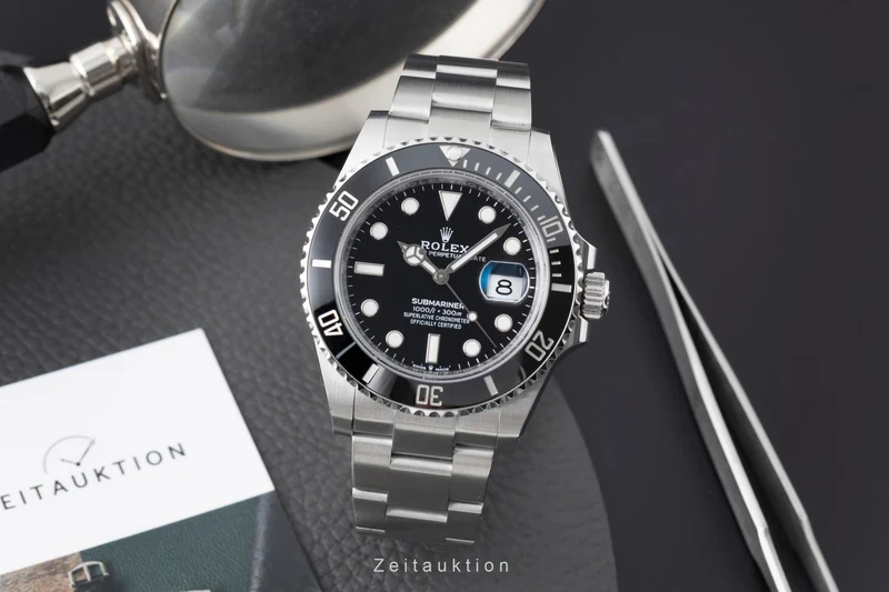 Rolex Submariner steel automatic men's watch 126610LN [2505832]