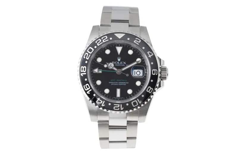 Rolex GMT-Master II steel automatic men's watch 116710LN [2505842]