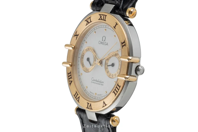 Omega Constellation steel / gold quartz unisex 198.0145 Vintage [2505440]