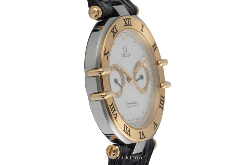 Omega Constellation steel / gold quartz unisex 198.0145 Vintage [2505440]