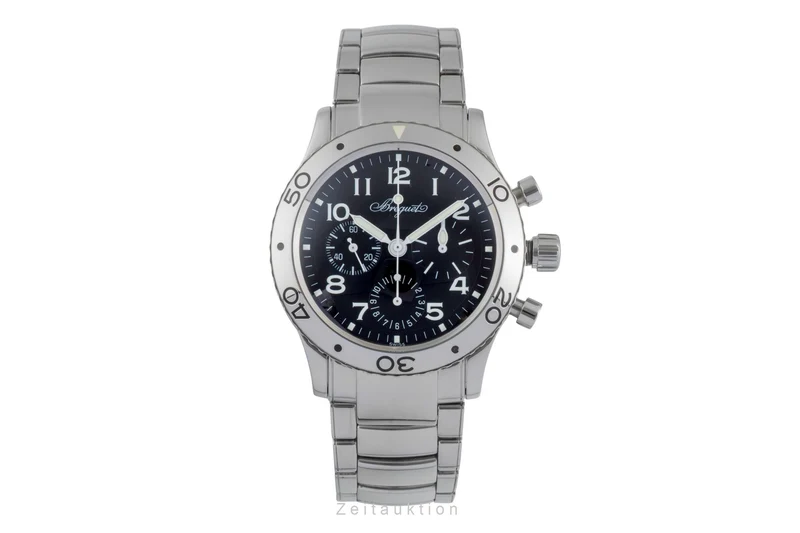 Breguet Type XX chronograph steel automatic men's watch 3800 / ST 92 S W 9 [2505314]