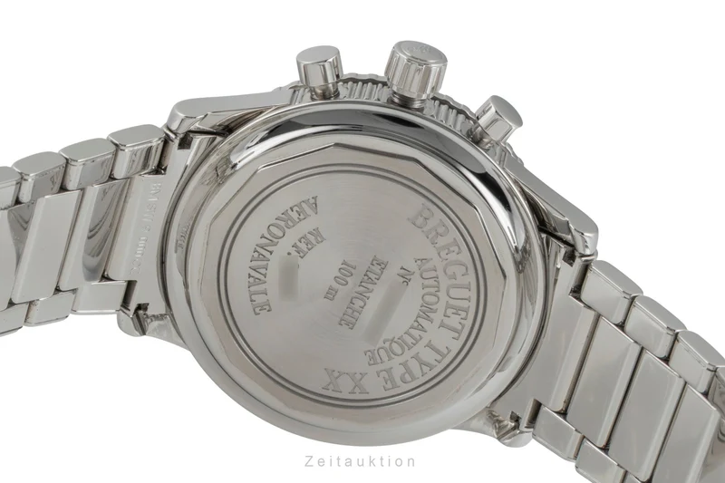 Breguet Type XX chronograph steel automatic men's watch 3800 / ST 92 S W 9 [2505314]