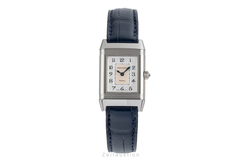 Jaeger LeCoultre Reverso 18 ct white gold manual winding women's watch Q2663420, 266.3.44 [2505442]