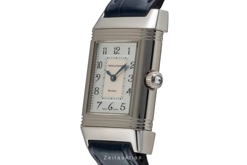 Jaeger LeCoultre Reverso 18 ct white gold manual winding women's watch Q2663420, 266.3.44 [2505442]