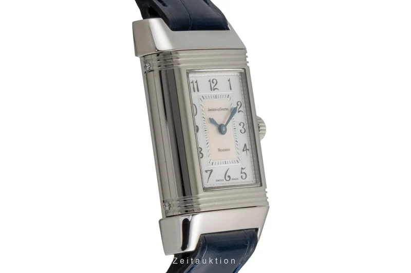 Jaeger LeCoultre Reverso 18 ct white gold manual winding women's watch Q2663420, 266.3.44 [2505442]