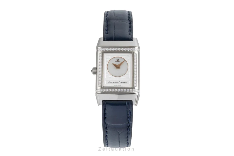 Jaeger LeCoultre Reverso 18 ct white gold manual winding women's watch Q2663420, 266.3.44 [2505442]