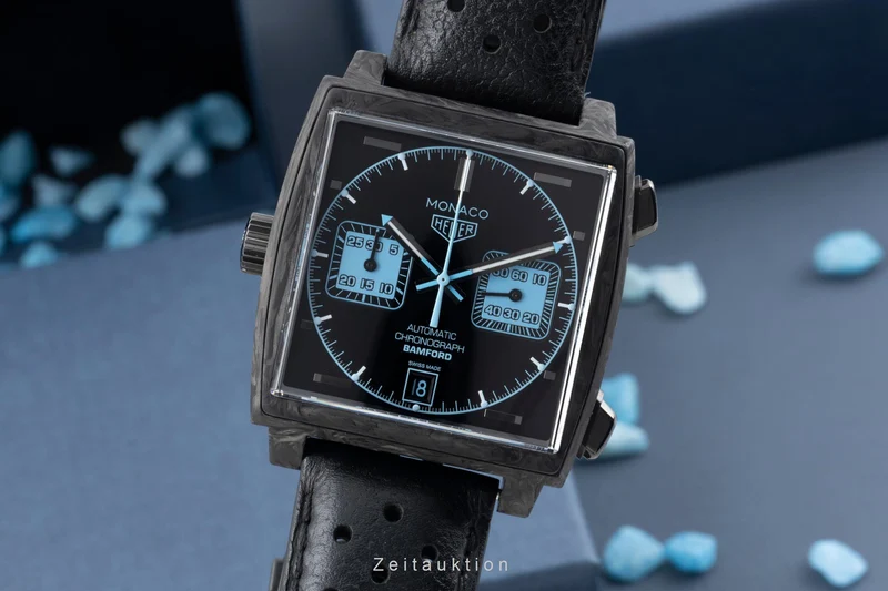 Tag Heuer Monaco chronograph carbon automatic men's watch CAW2190.FC6437 Limited [2505874]