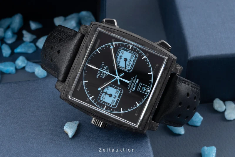 Tag Heuer Monaco chronograph carbon automatic men's watch CAW2190.FC6437 Limited [2505874]