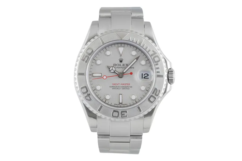 Rolex Yacht-Master steel / platinium automatic men's watch 168622 [2505872]