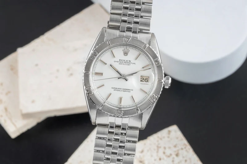 Rolex Datejust Turn-O-Graph steel / white gold automatic men's watch 1625 Vintage [2503773]