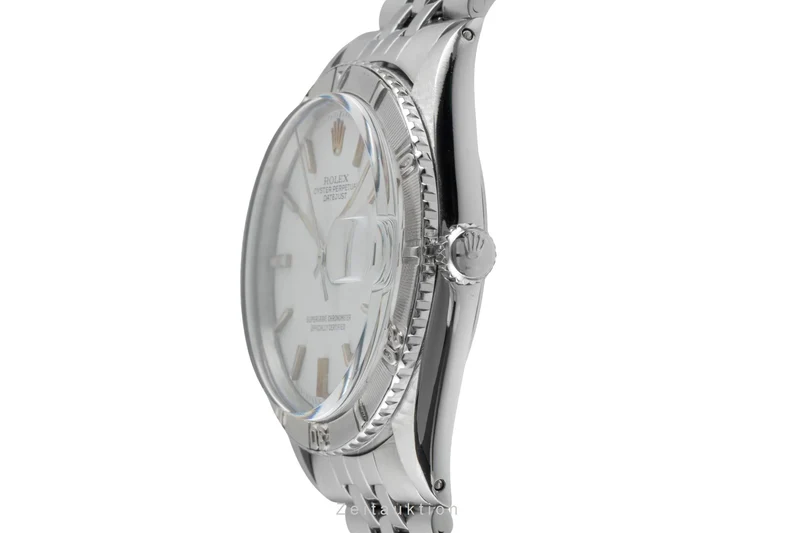 Rolex Datejust Turn-O-Graph steel / white gold automatic men's watch 1625 Vintage [2503773]