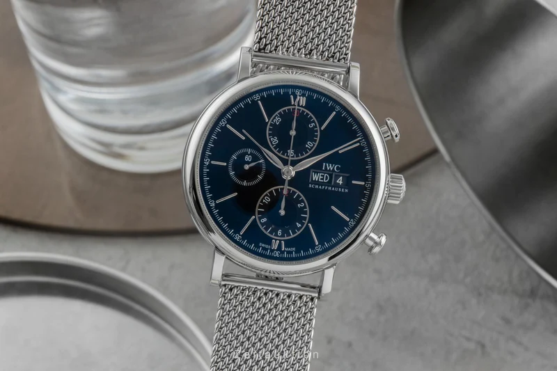 IWC Portofino chronograph steel automatic men's watch IW391006 [2505983]