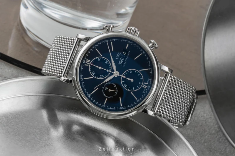 IWC Portofino chronograph steel automatic men's watch IW391006 [2505983]