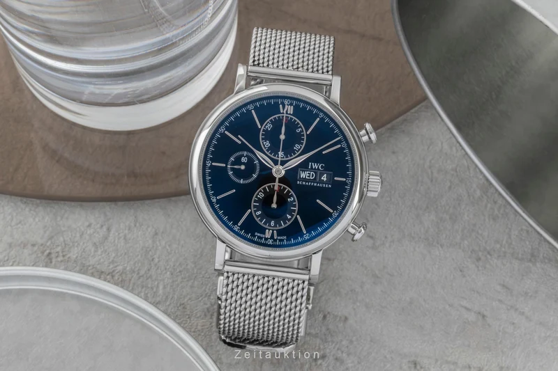 IWC Portofino chronograph steel automatic men's watch IW391006 [2505983]