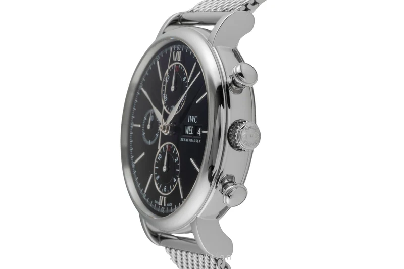IWC Portofino chronograph steel automatic men's watch IW391006 [2505983]