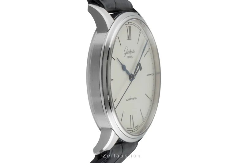 Glashütte Senator steel automatic men's watch 1-36-01-01-02-01 LP: 9600EUR [2505723]