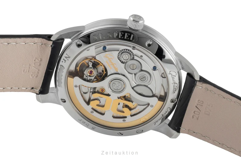 Glashütte Senator steel automatic men's watch 1-36-01-01-02-01 LP: 9600EUR [2505723]
