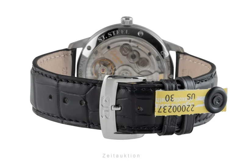 Glashütte Senator steel automatic men's watch 1-36-01-01-02-01 LP: 9600EUR [2505723]