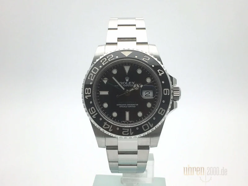 Rolex GMT-Master II Edelstahl 116710LN gebraucht aus 2014 LC100
