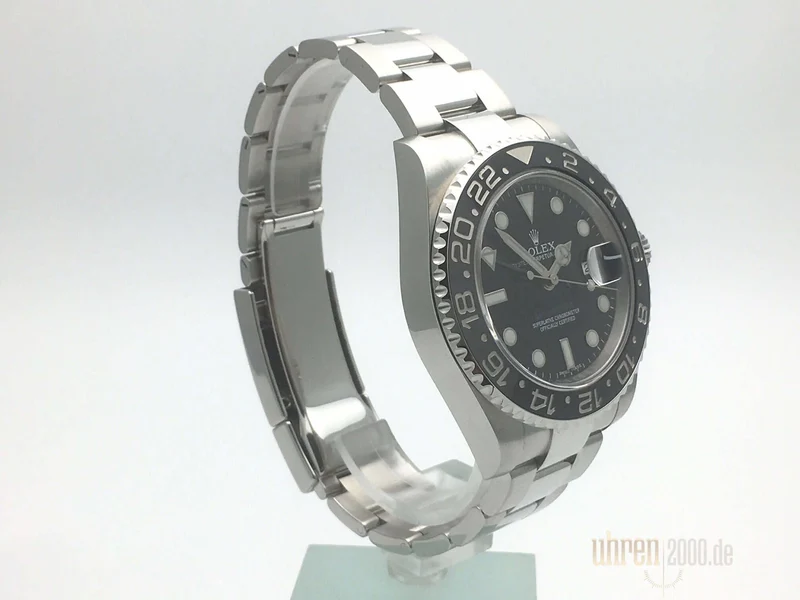 Rolex GMT-Master II Edelstahl 116710LN gebraucht aus 2014 LC100
