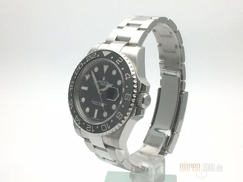 Rolex GMT-Master II Edelstahl 116710LN gebraucht aus 2014 LC100