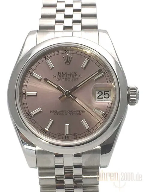 Rolex Oyster Datejust 31 178240 Pink Jubile-Band aus 2012