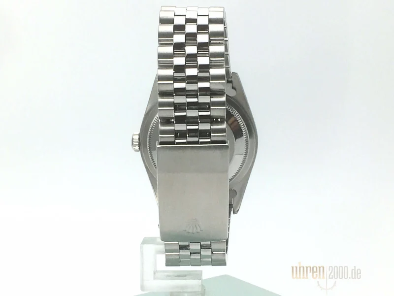 Rolex Datejust 36 16234 Weiß Römisch Jubile-Band gebraucht aus 1995