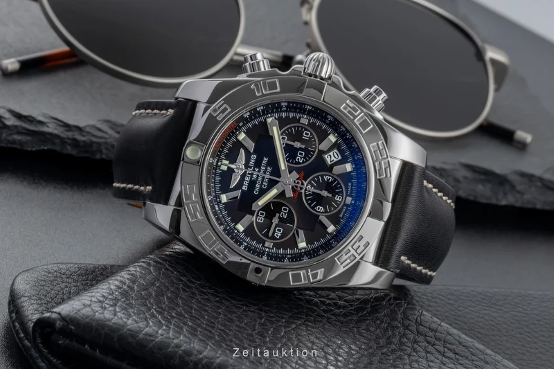 Breitling Chronomat 44 chronograph steel automatic men's watch AB0110 [2505601]