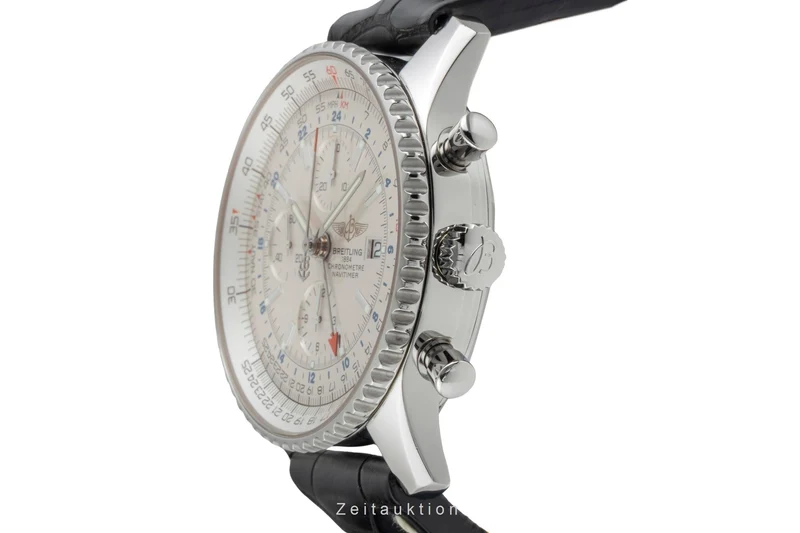 Breitling Navitimer World chronograph steel automatic men's watch A24322 [2505671]