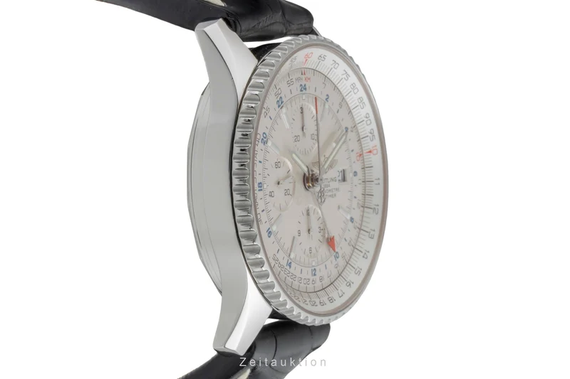 Breitling Navitimer World chronograph steel automatic men's watch A24322 [2505671]