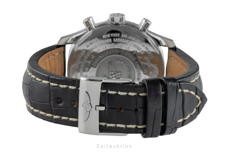 Breitling Navitimer World chronograph steel automatic men's watch A24322 [2505671]