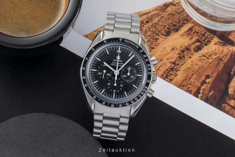 Omega Speedmaster Moonwatch chronograph steel manual winding men's watch 145.022 Vintage [2504084]