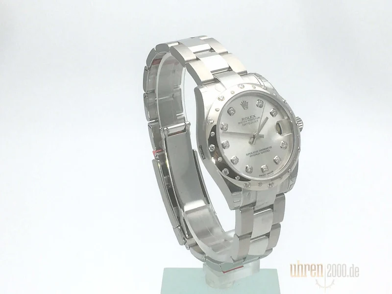 Rolex Datejust 31 Silber Diamant 178344 Oyster-Band