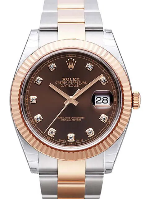 Rolex Datejust 41 126331 Choco Diamant