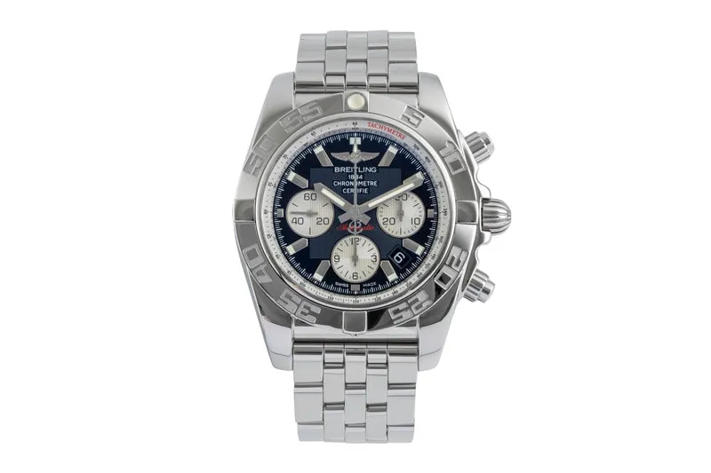 Breitling Chronomat 44 chronograph steel automatic men's watch AB011012/BE69 [2505629]