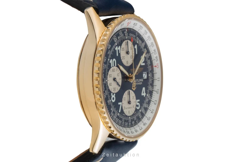 Breitling Navitimer chronograph 18 ct gold automatic men's watch K13020 [2505791]
