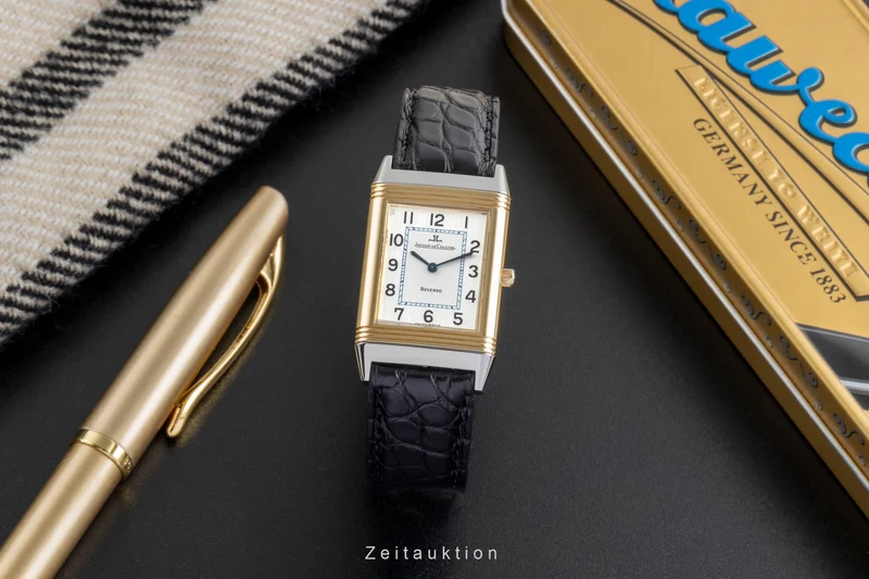 Jaeger LeCoultre Reverso steel / gold quartz men's watch Q2515420 , 250.5.08 LP: 7500EUR [2505590]