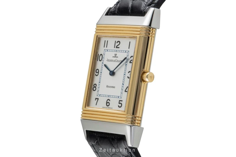 Jaeger LeCoultre Reverso steel / gold quartz men's watch Q2515420 , 250.5.08 LP: 7500EUR [2505590]