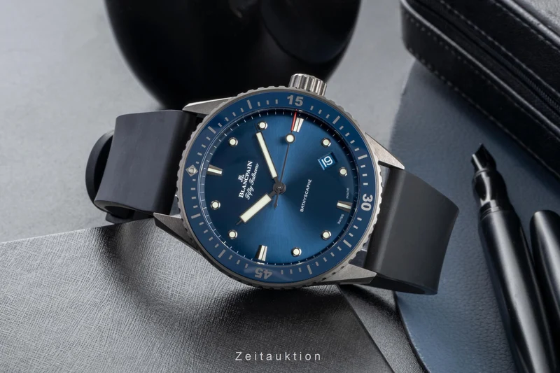 Blancpain Fifty Fathoms ceramic automatic men's watch 5000-0240-NAOA [2505971]
