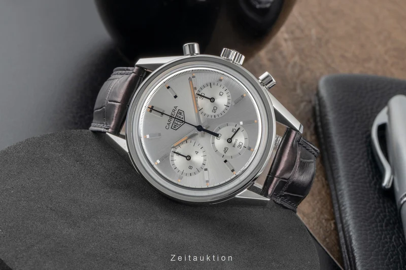 Tag Heuer Carrera chronograph steel automatic men's watch CBK221B Limited [2505451]