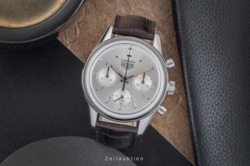Tag Heuer Carrera chronograph steel automatic men's watch CBK221B Limited [2505451]