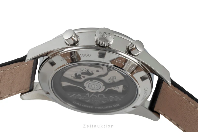 Tag Heuer Carrera chronograph steel automatic men's watch CBK221B Limited [2505451]