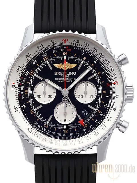 Breitling Navitimer GMT AB044121.BD24.252S.A20D.2 Kautschukband