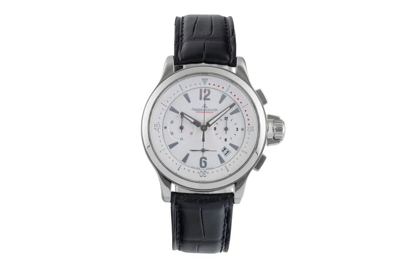 Jaeger LeCoultre Master Chronograph chronograph steel quartz men's watch 148.8.31 [2505756]