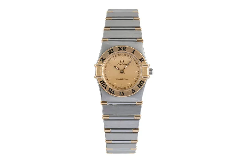 Omega Constellation steel / gold quartz women's watch 795.1080 [2505138]
