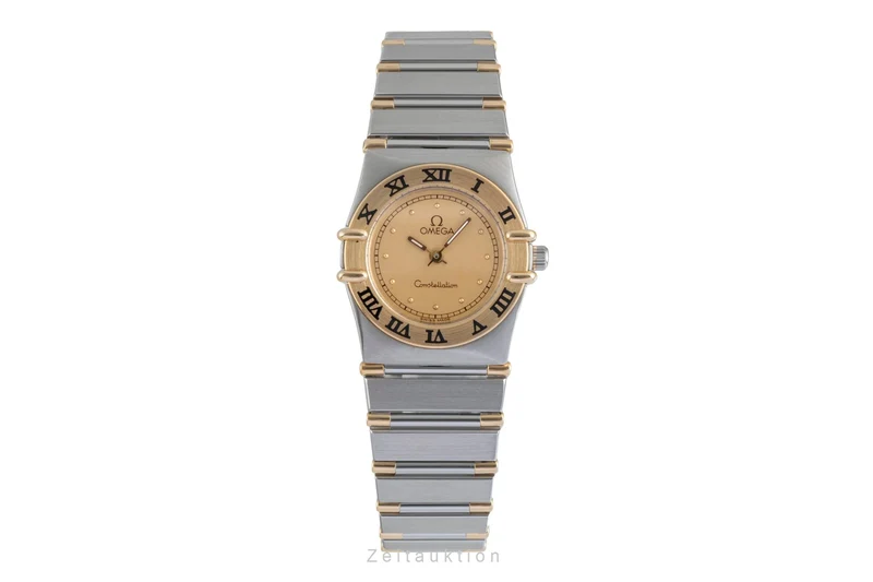 Omega Constellation steel / gold quartz women's watch 795.1080 [2505138]