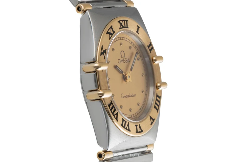 Omega Constellation steel / gold quartz women's watch 795.1080 [2505138]